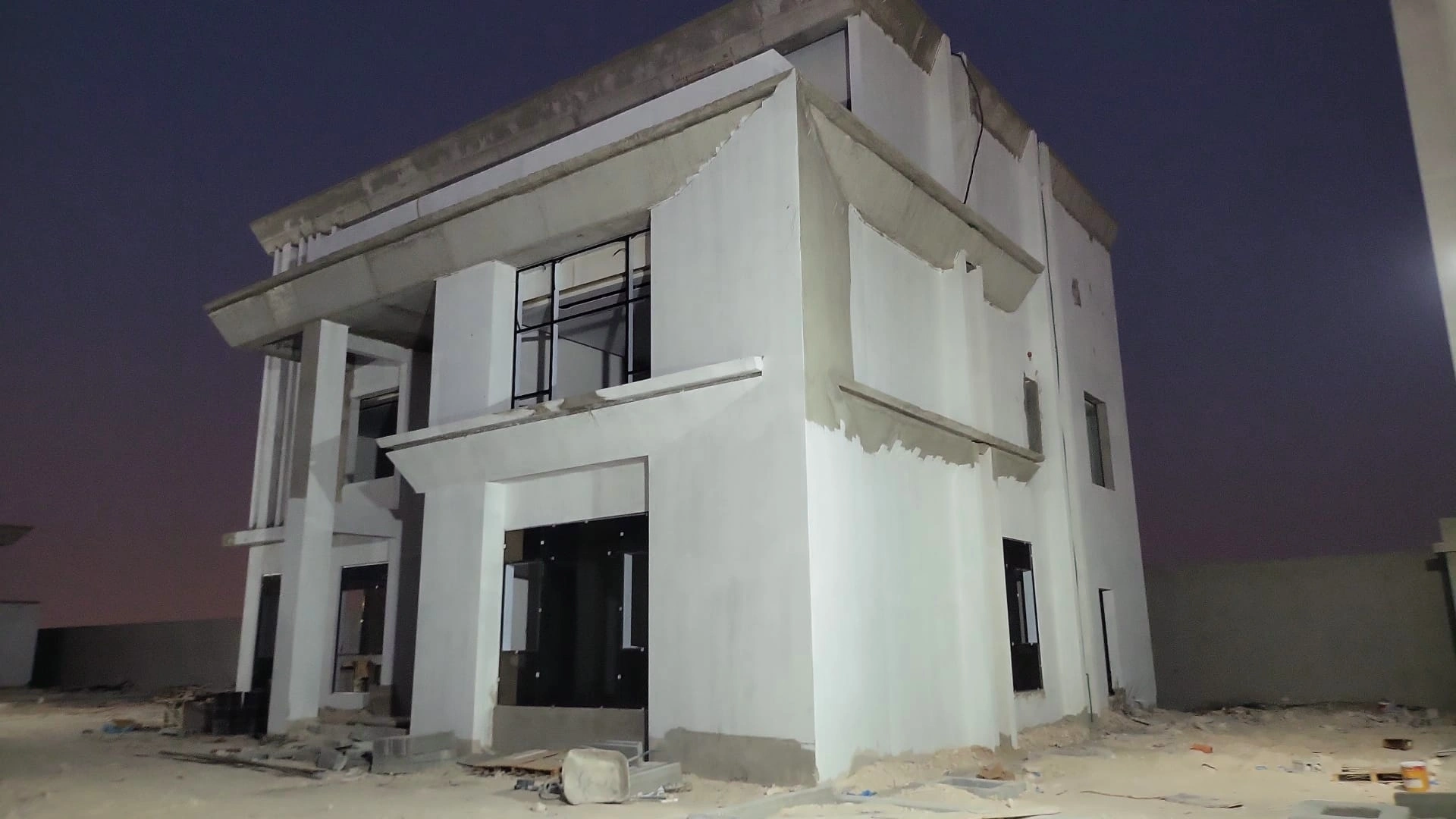 A.S. Daniyal site crew on an active Doha project