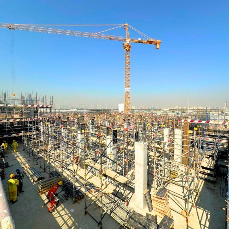 Mechanical plant and equipment on an A.S. Daniyal site